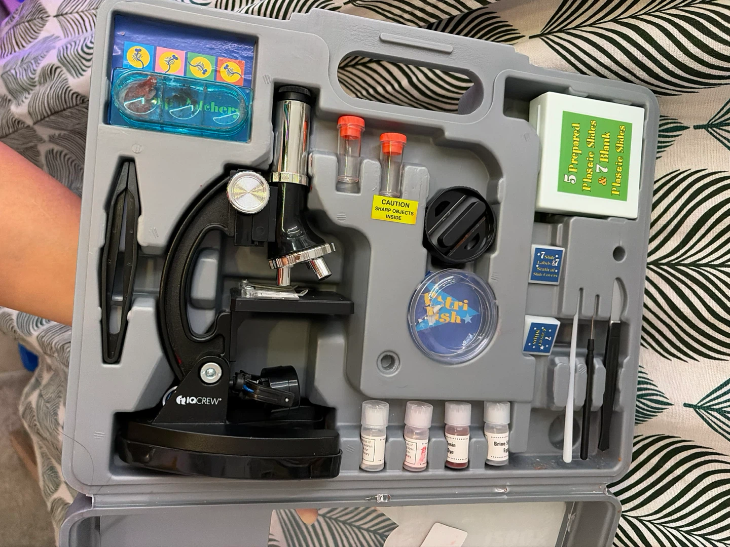 Microscope STEM Kit with Metal Body Microscope, LED Light - photo 4