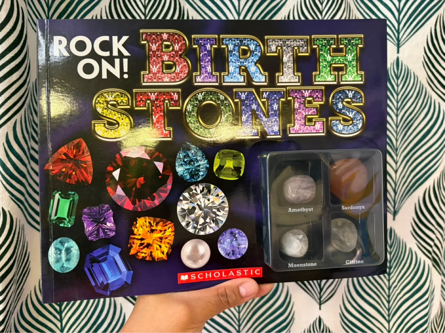 New book with stones