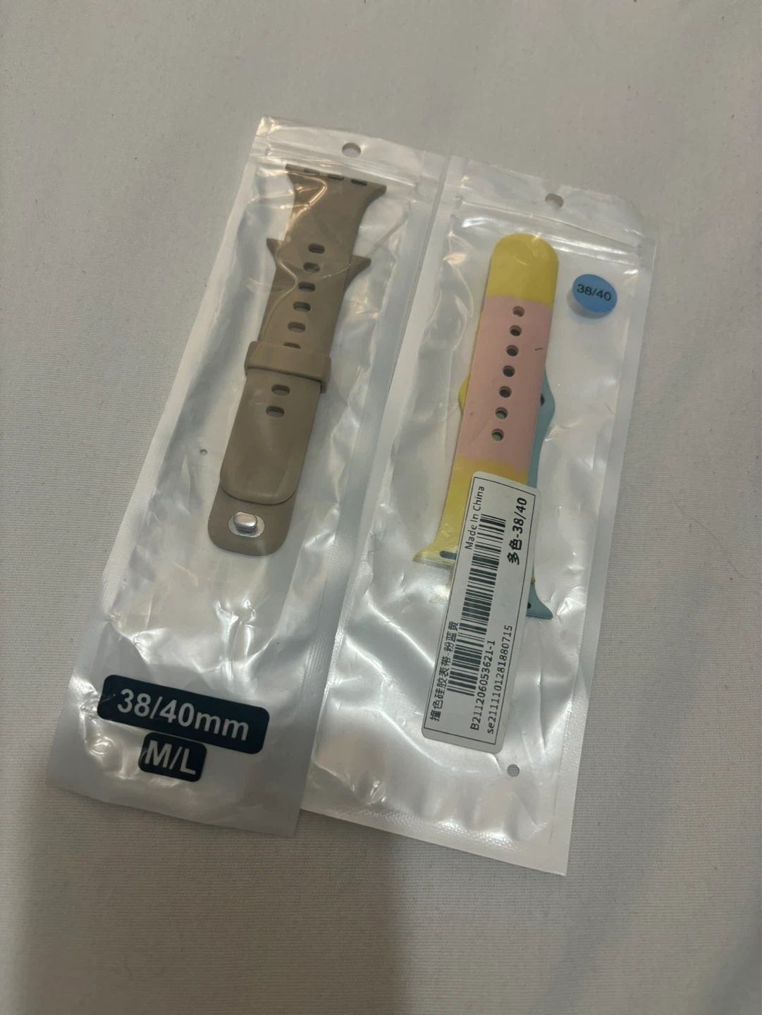 Apple Watch Bands 38/40mm M/L - 2 Pack