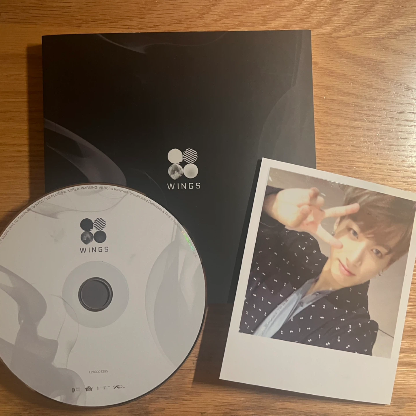 BTS Wings Album (Ver. I) With Photocard