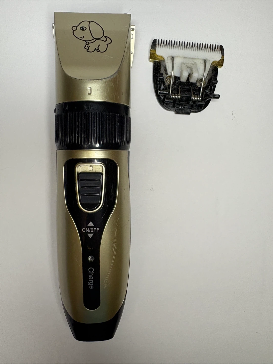 Quiet cordless pet dog cat grooming hair clippers kit - photo 3