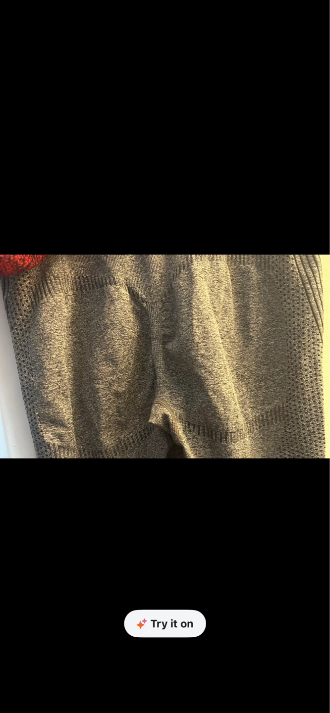 Grey Marled Athleisure Leggings - photo 4