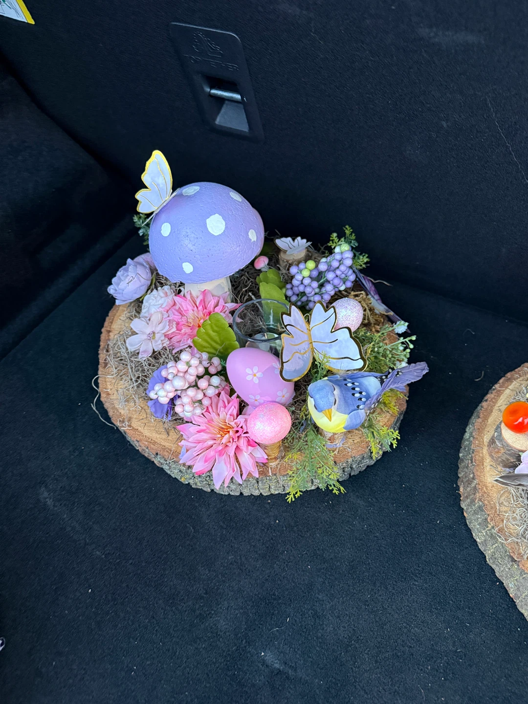 Fairy themed centre pieces
