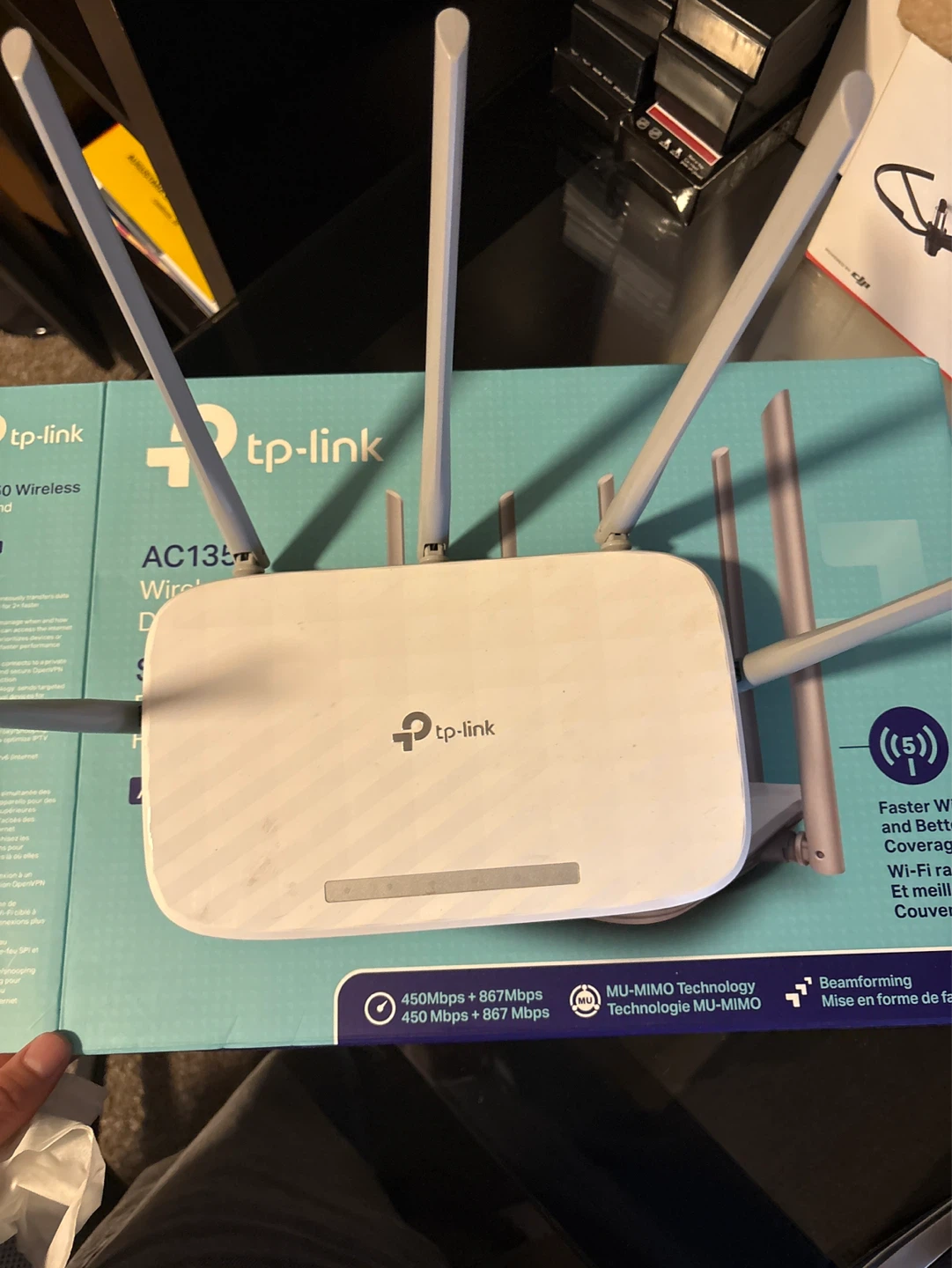 TP-Link AC1350 Wireless Dual Band Router Archer C60 - photo 2