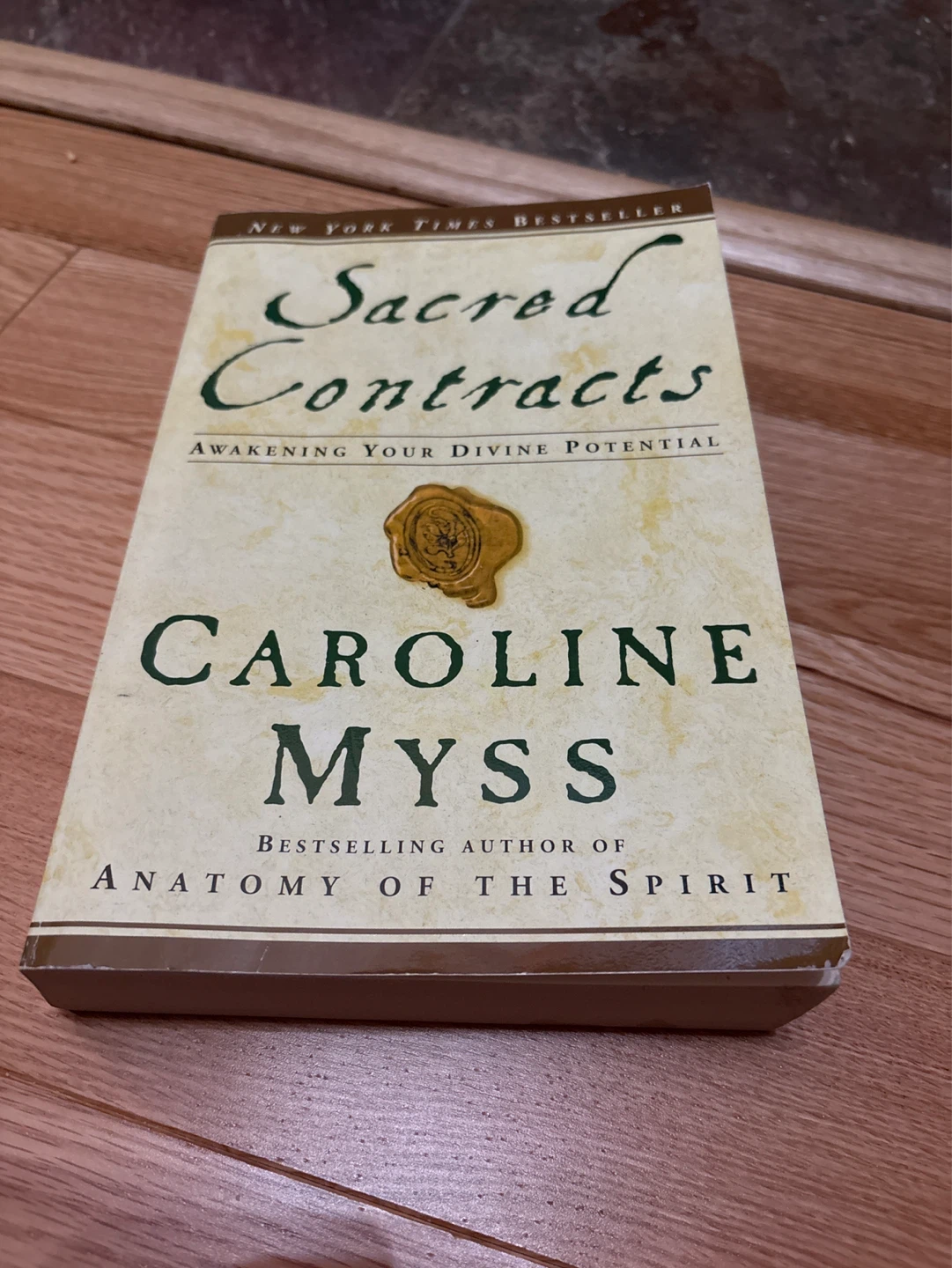 Sacred Contracts by Caroline Myss Paperback Book