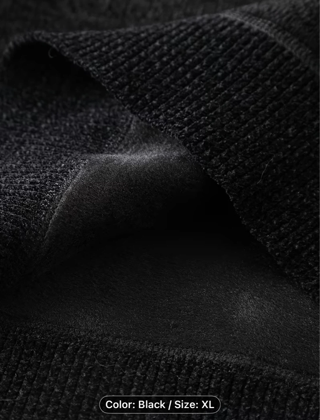Men'S Autumn And Winter Fleece Sweater - photo 4