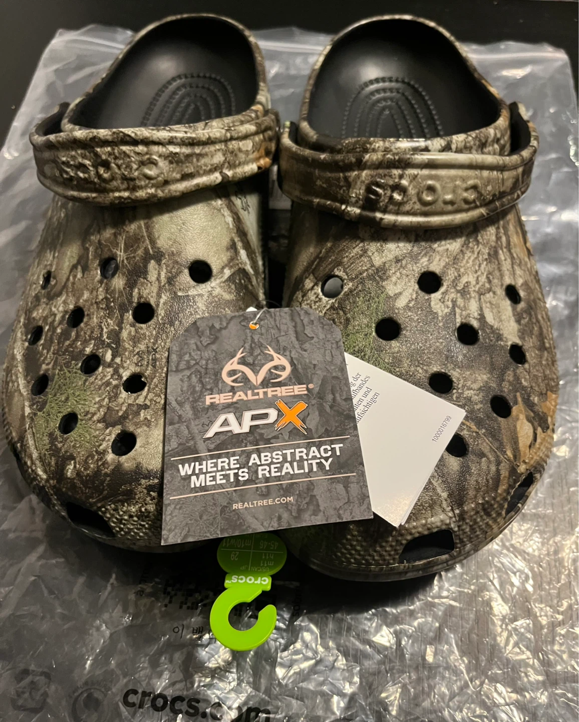 New Crocs Classic Clog – Realtree Camo Size 11 Men’s