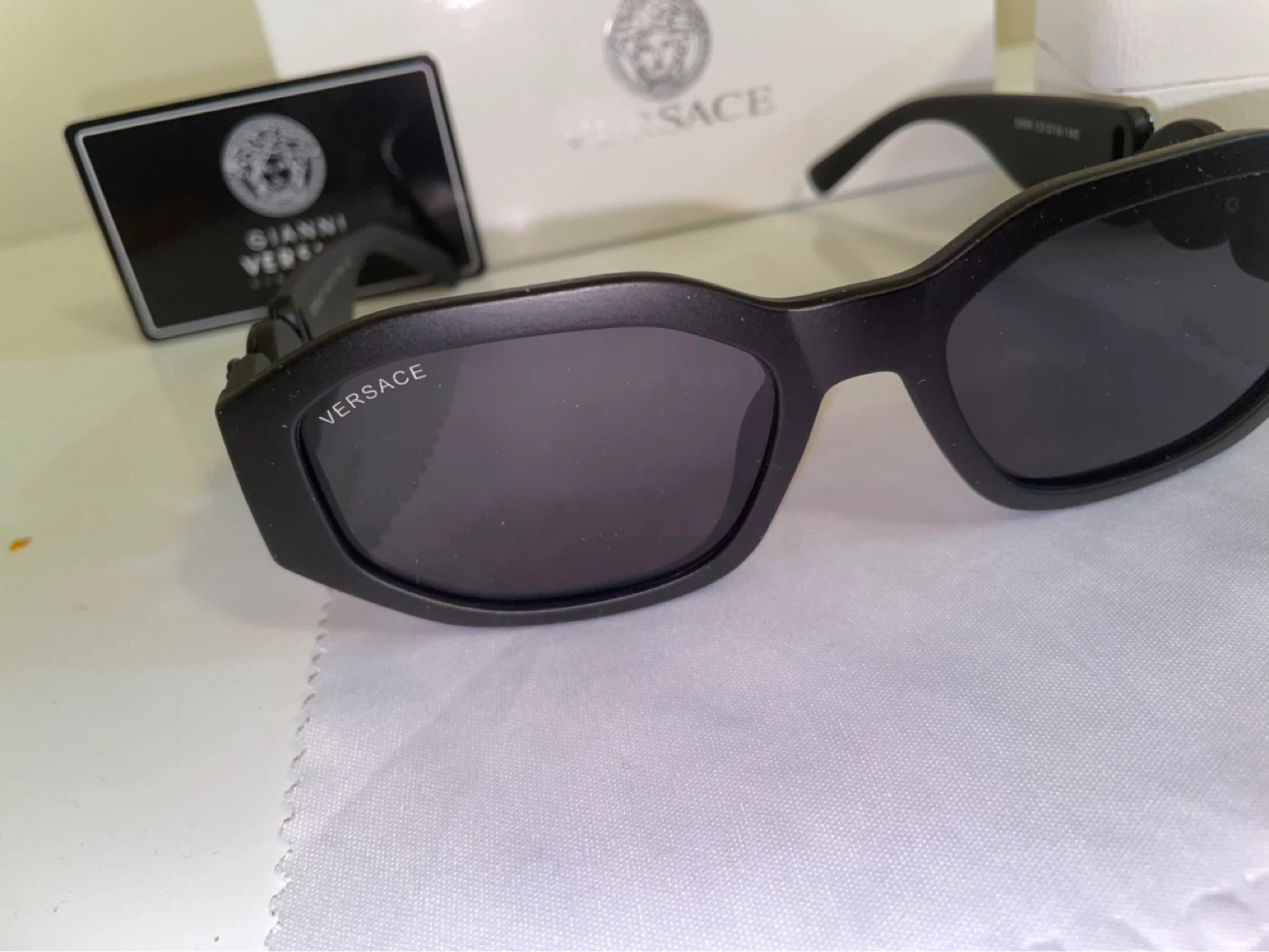 Versace Sunglasses with Case and Box