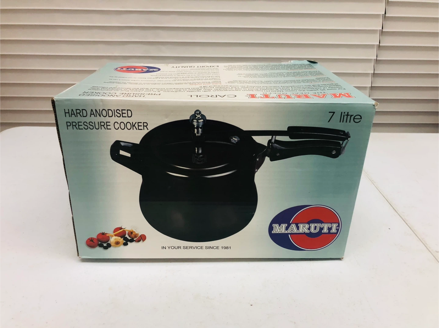 Maruti Hard Anodised Pressure Cooker 7 Litre