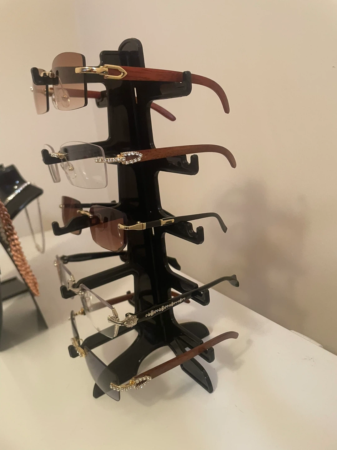 Rimless Sunglasses Display Stand with 5 Pairs - photo 2
