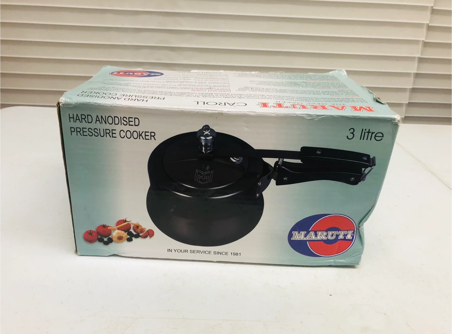 Maruti Hard Anodised Pressure Cooker - 3 Litre