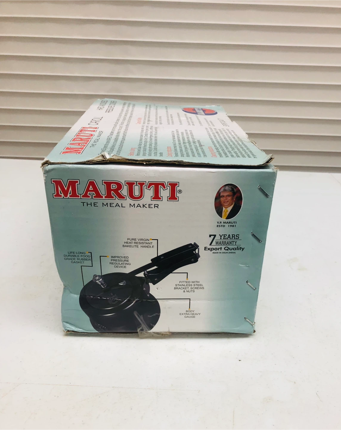 Maruti Hard Anodised Pressure Cooker - 3 Litre - photo 2
