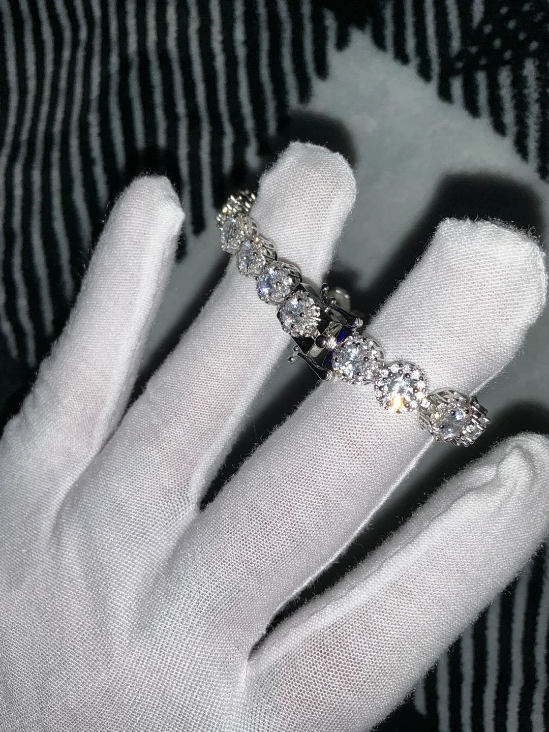 Tennis Bracelet with Rhinestones - photo 2