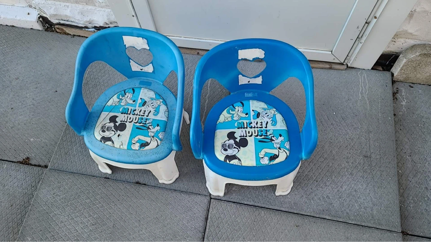 Blue Mickey Mouse Toddler Potty Chairs (2)
