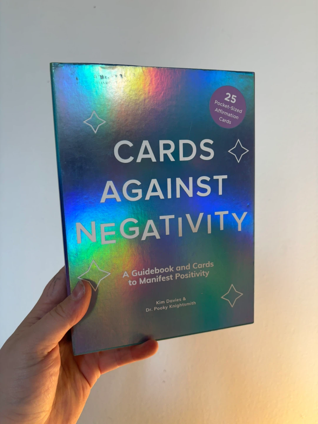Cards Against Negativity Guidebook and Cards