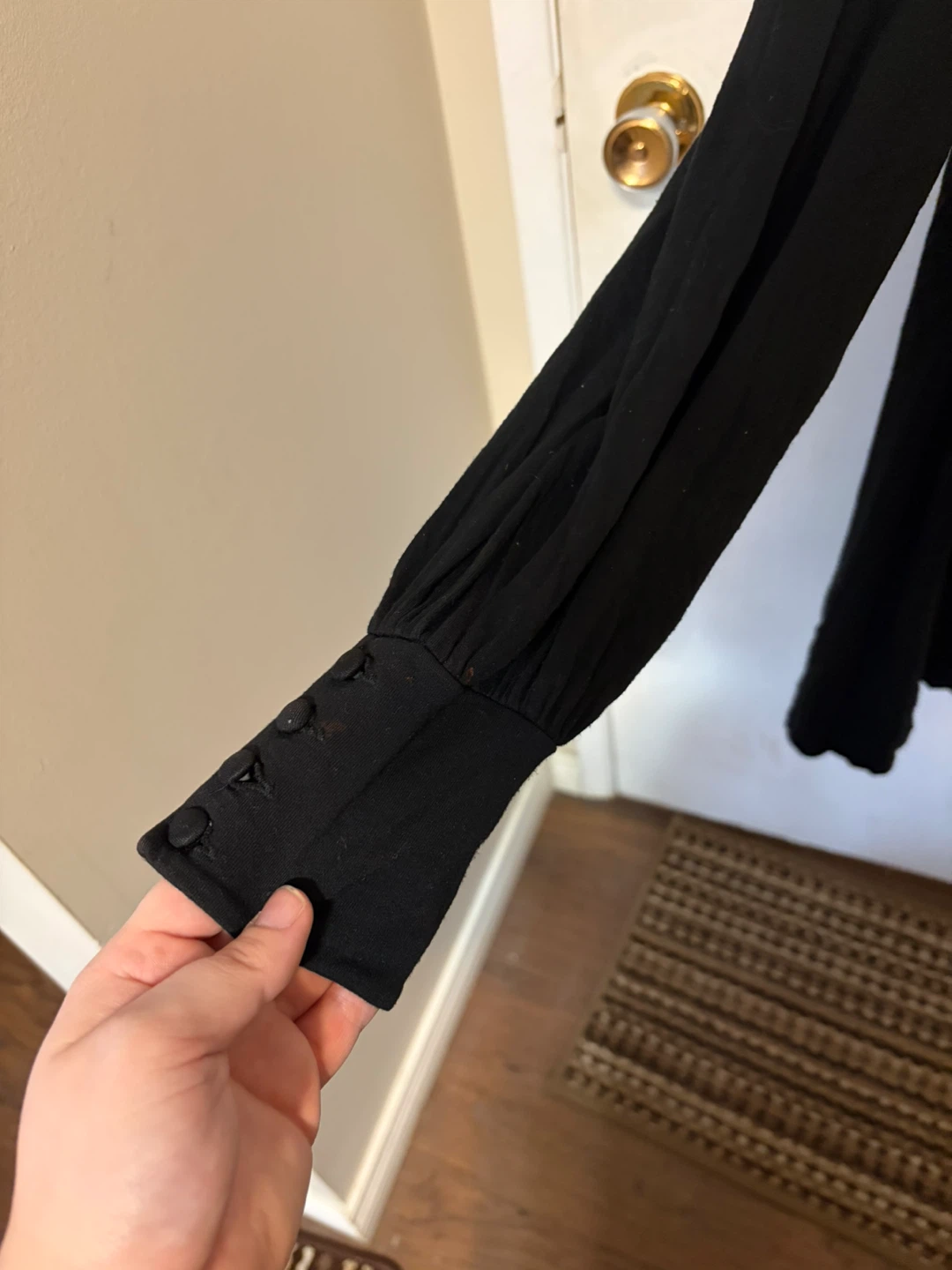 Mock Neck Little Black Dress - photo 2