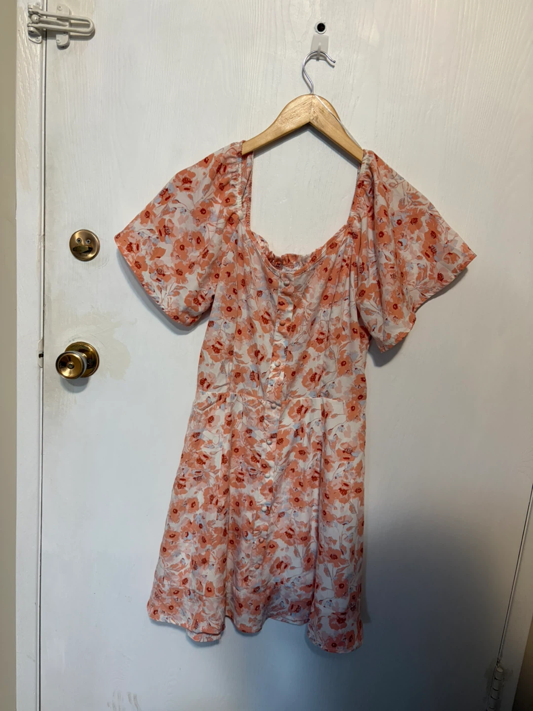 Flowery Pink Dress