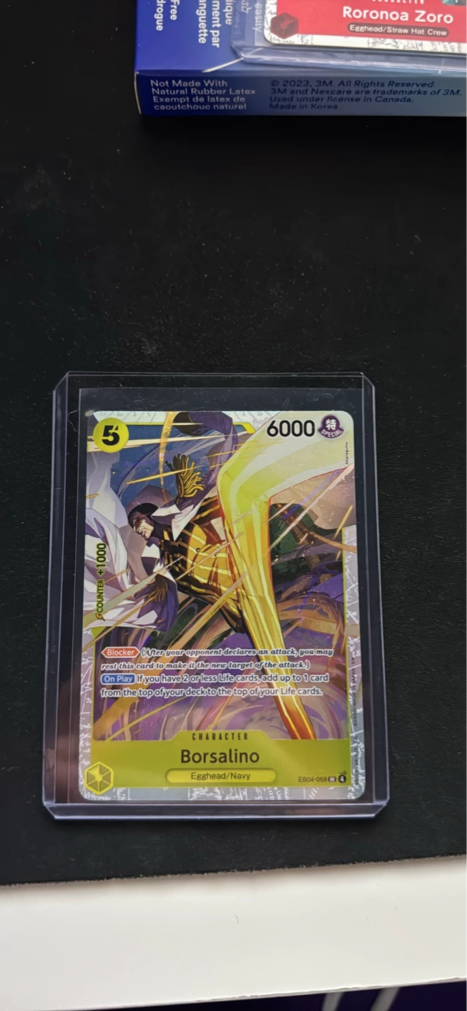 One Piece Card Game Borsalino Card