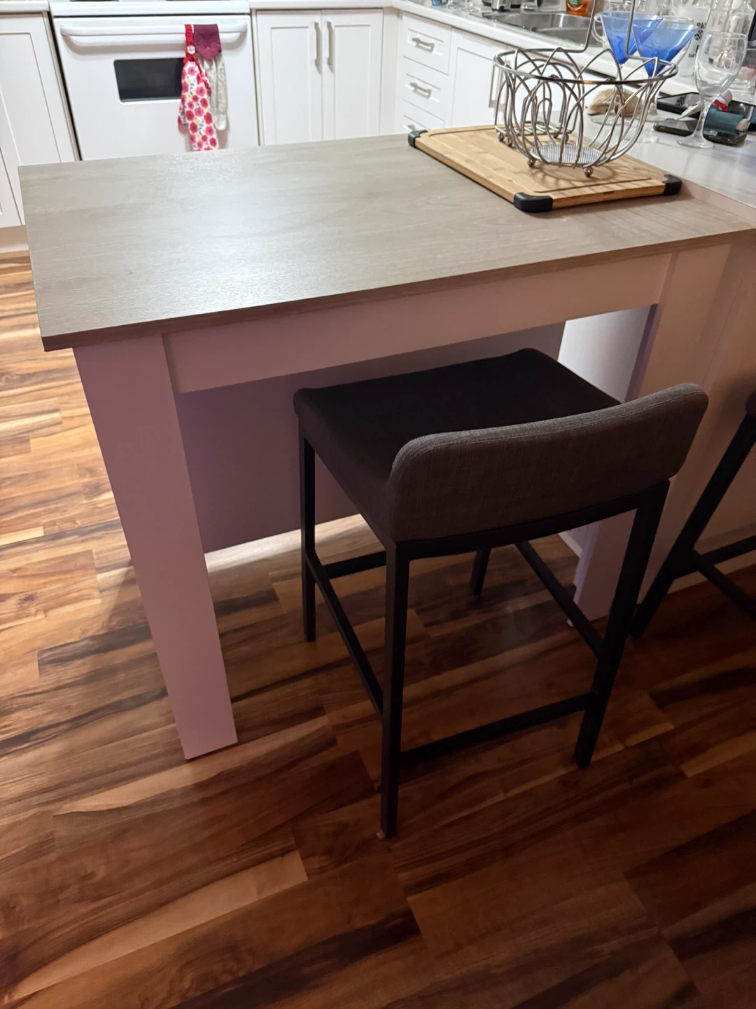 Kitchen Island with Shelving - photo 3