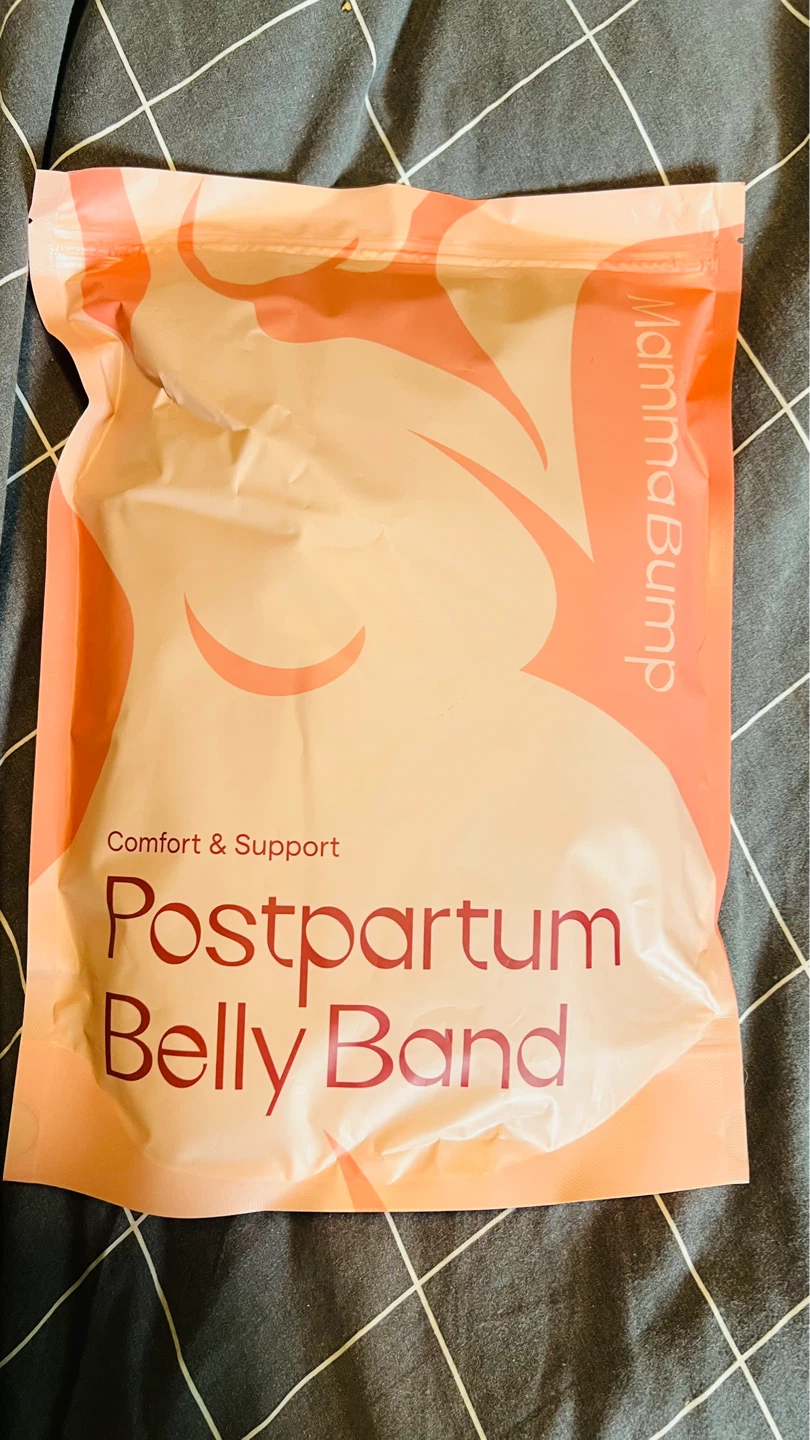 New- never used. MammaBump Postpartum Belly Band XL-2XL Black