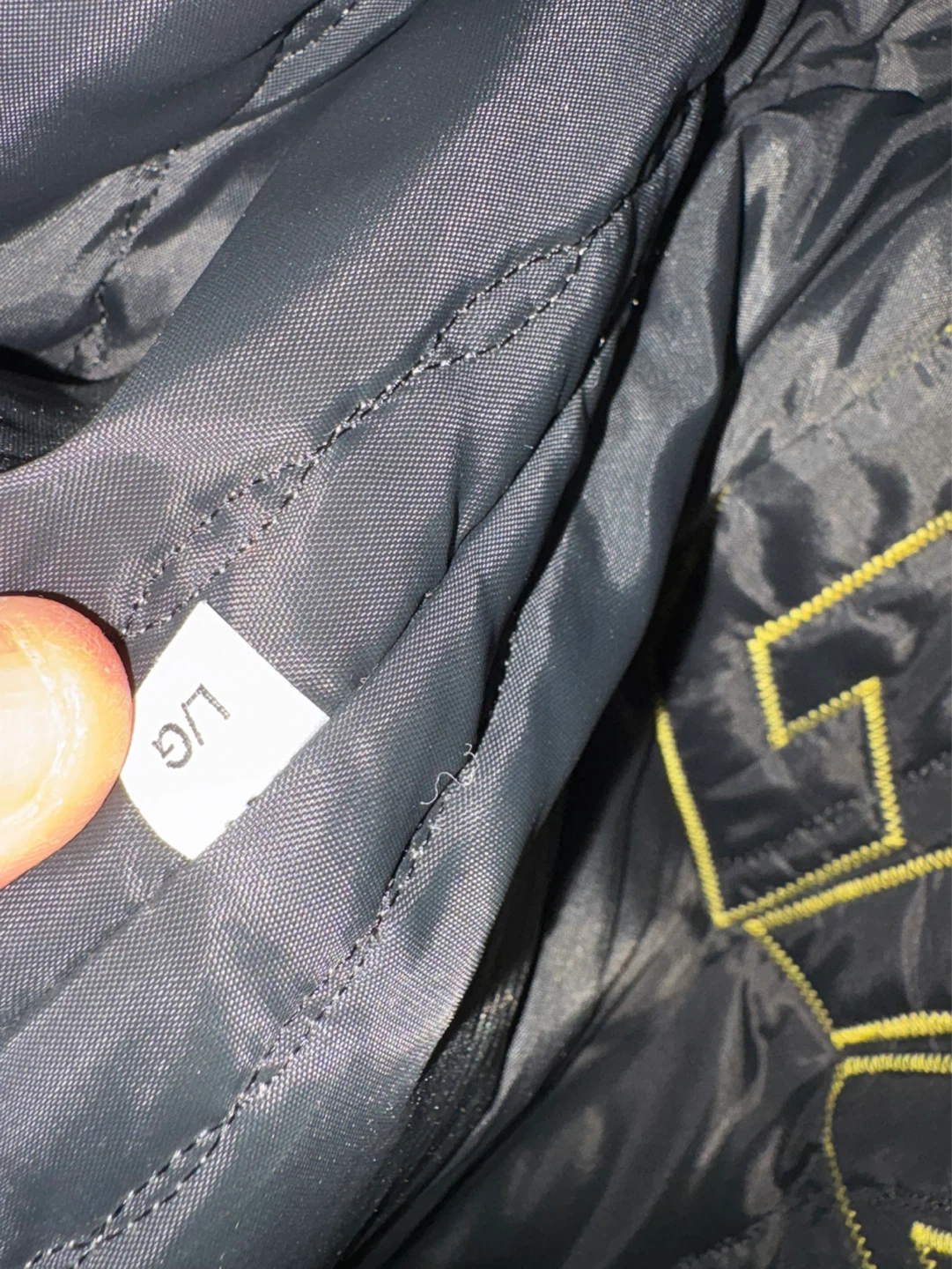 ALC Wear Black Suede Vest with "DIS" Patch - photo 5