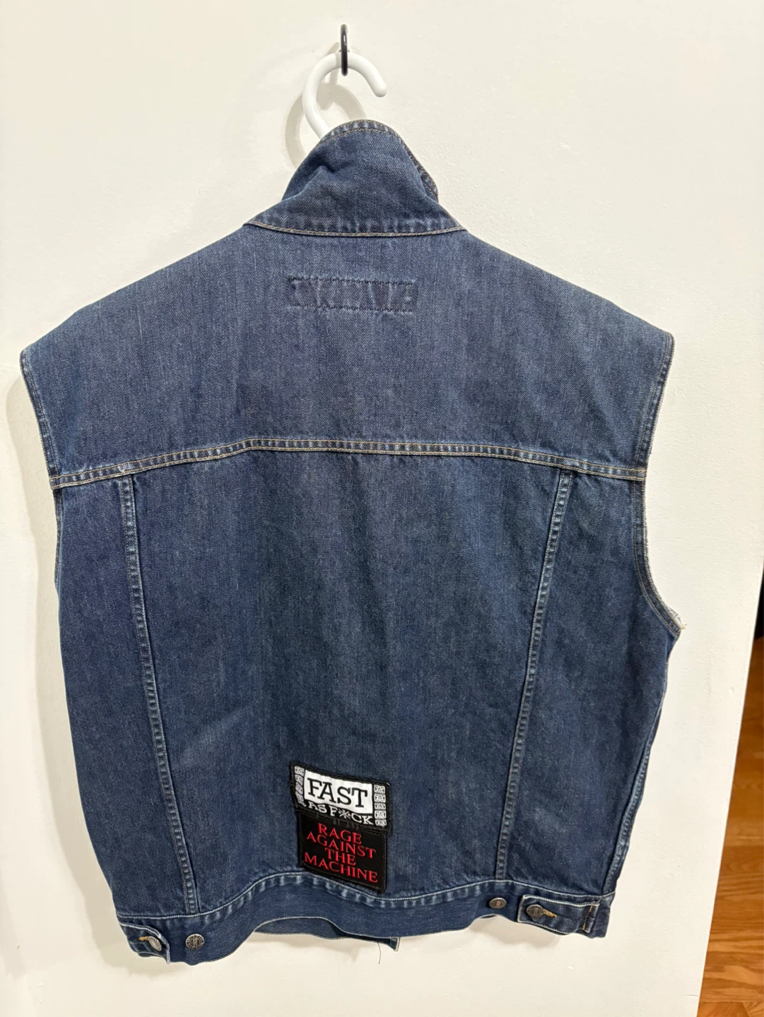 Roots Jeans Denim Vest with Patches - photo 4