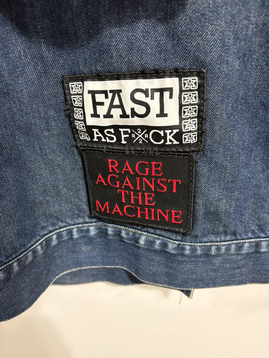 Roots Jeans Denim Vest with Patches - photo 5