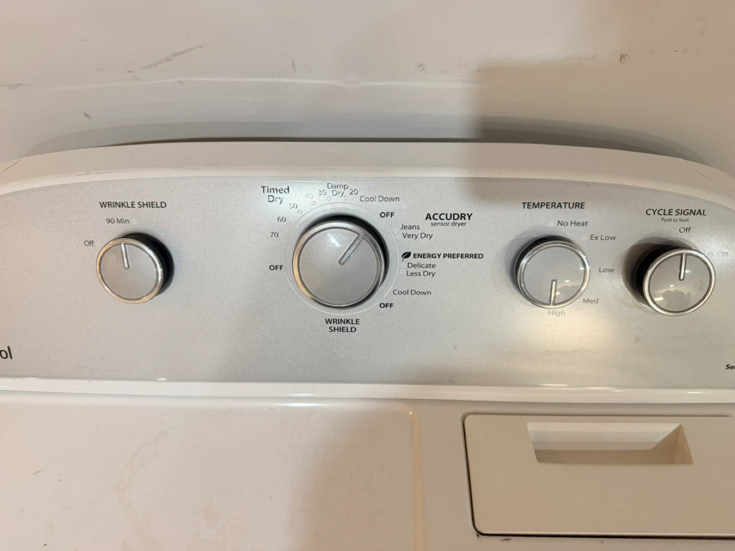 Whirlpool White Electric Dryer - photo 5