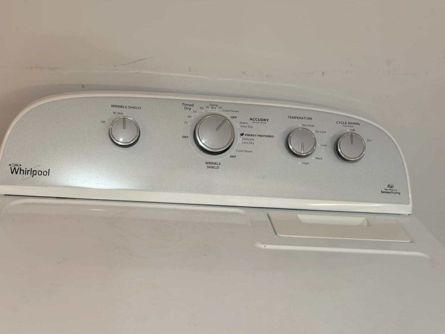 Whirlpool White Electric Dryer - photo 2