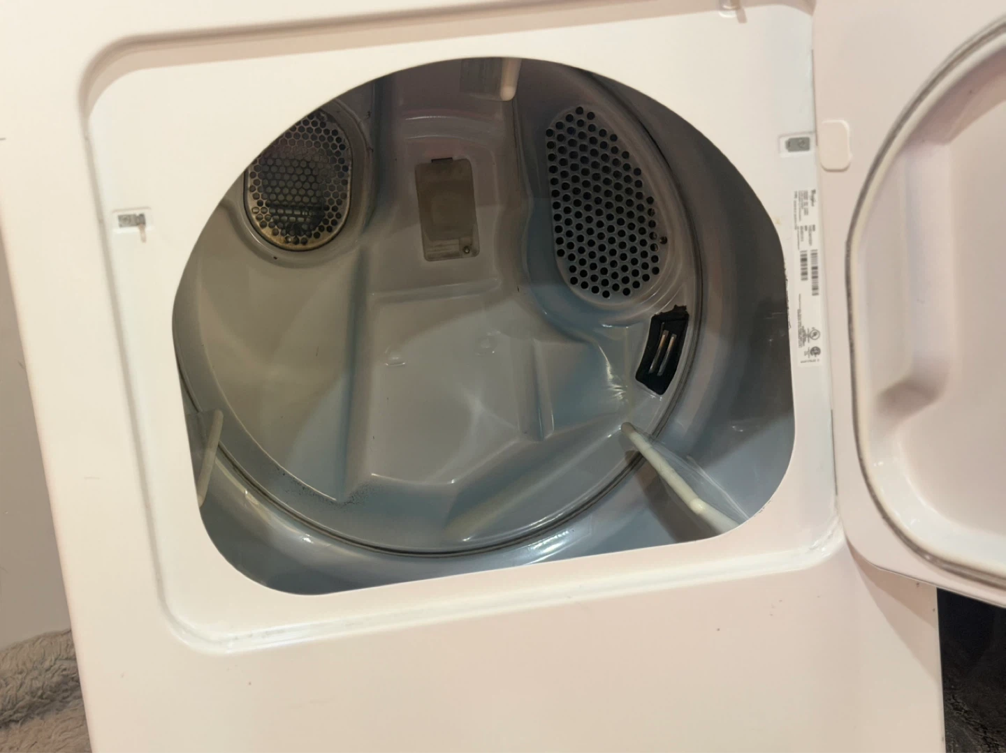 Whirlpool White Electric Dryer - photo 3