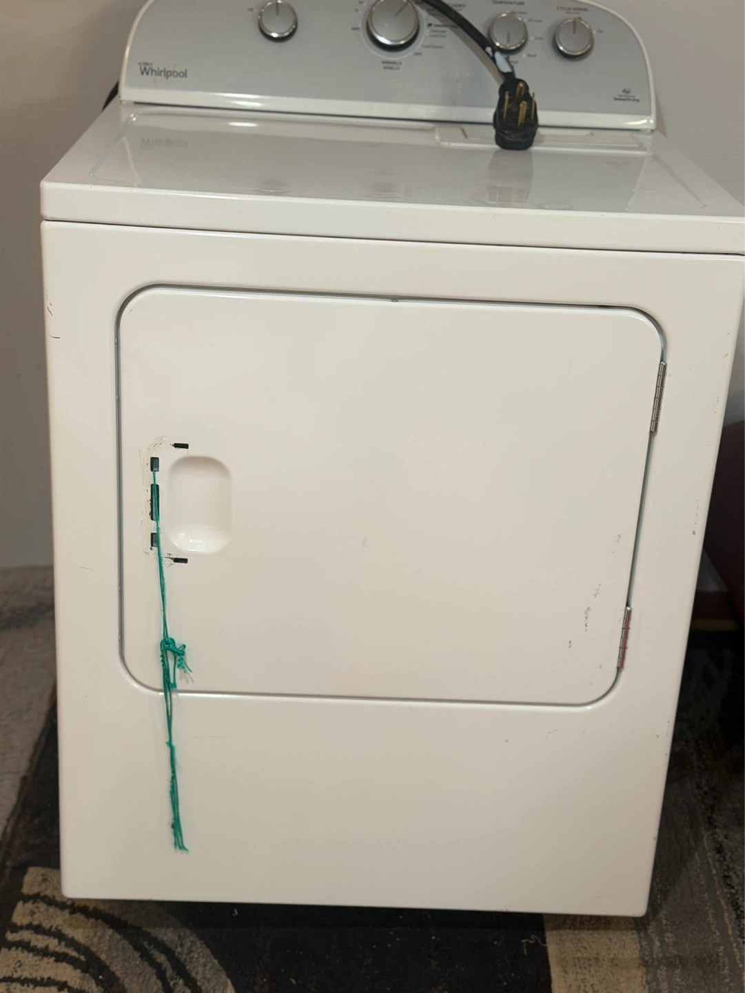 Whirlpool White Electric Dryer