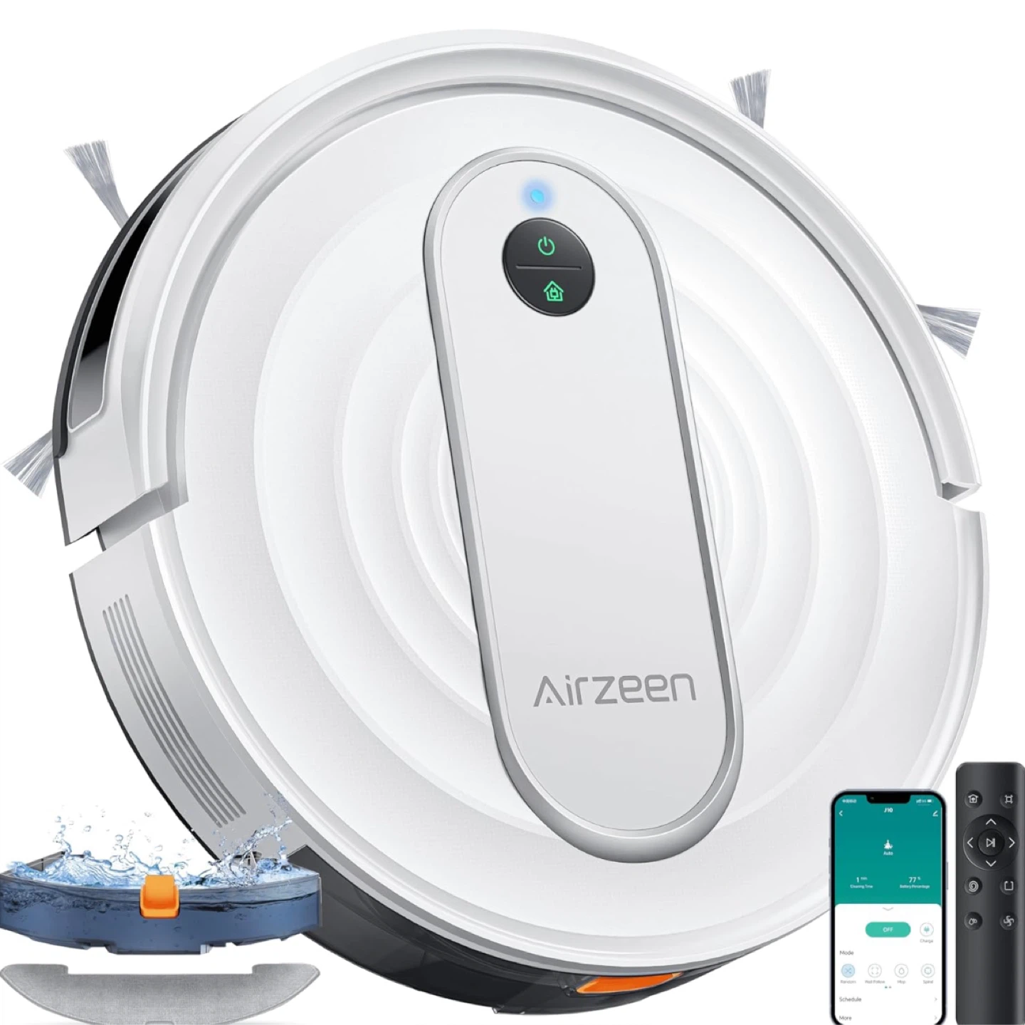 Airzeen Robot Vacuum Cleaner with Smart App Control