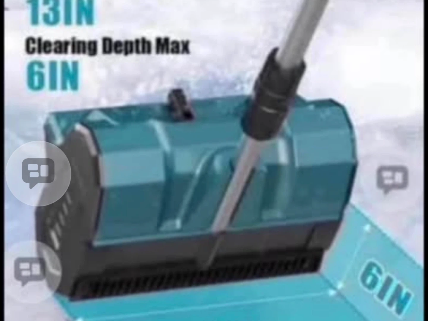 Electric Snow Sweeper / Blower