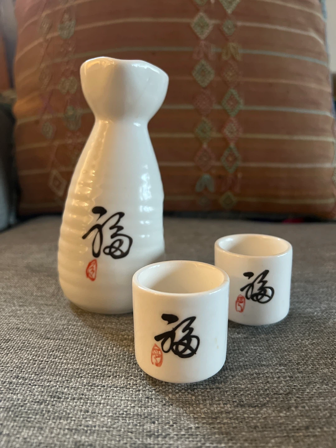 Sake Set with 2 Cups