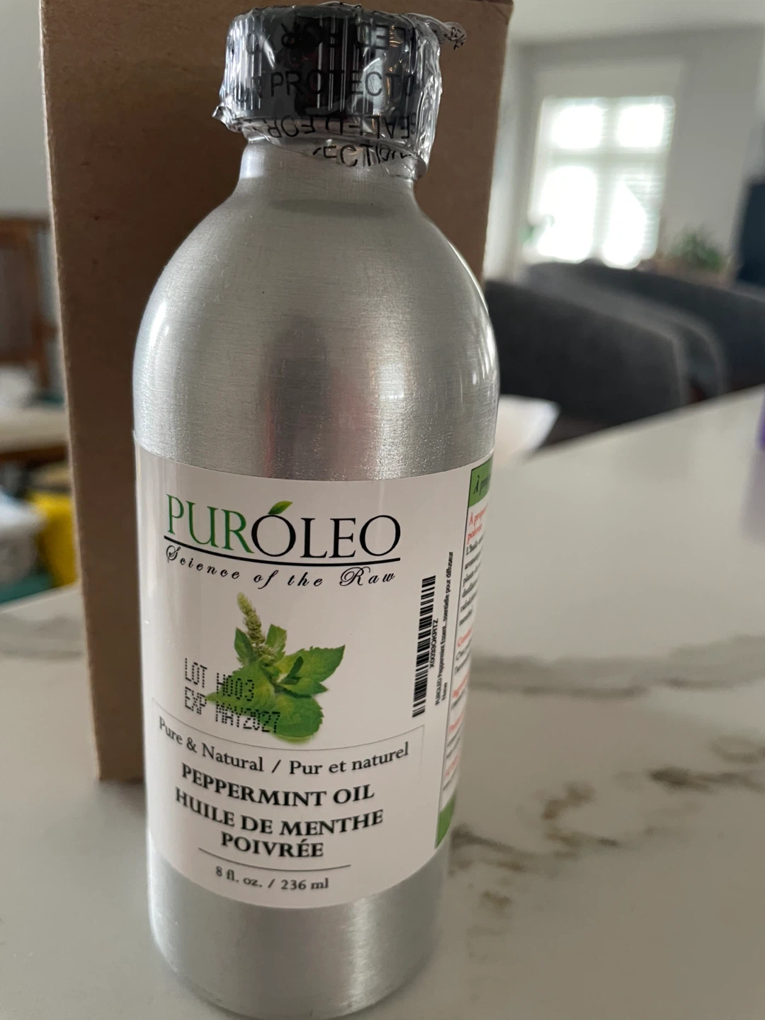 Puroleo Peppermint Oil - 236 ml