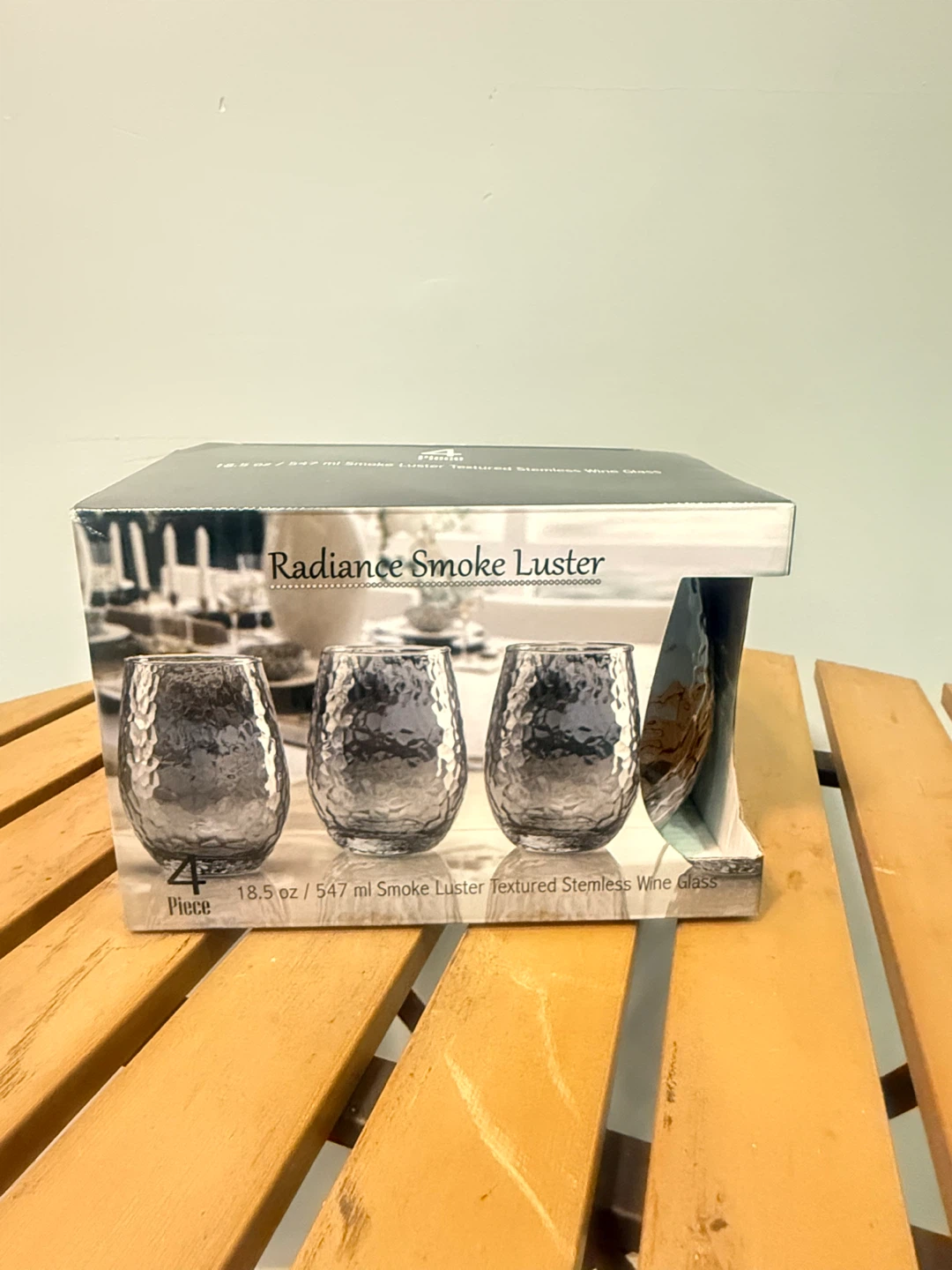 4-Piece Lustre Cups Set – Brand New / Never Used