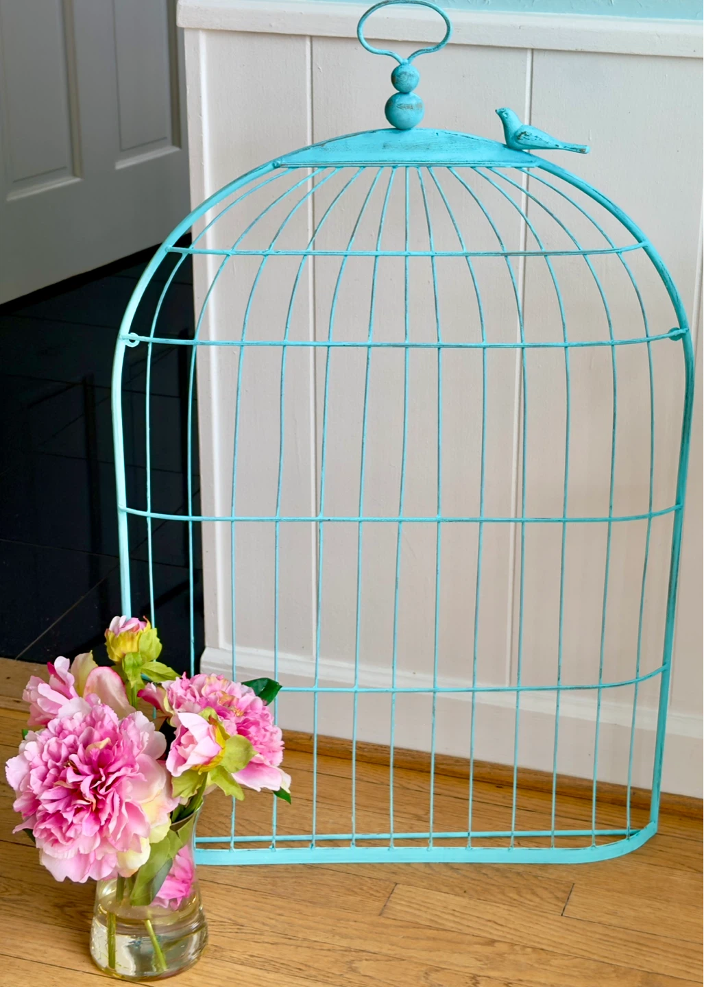 PRETTY VERY LARGE BIRDCAGE WALL DECOR