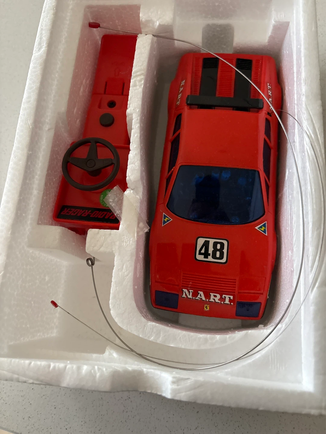 Sears Radio Controlled Ferrari 512BB Toy Car - photo 5