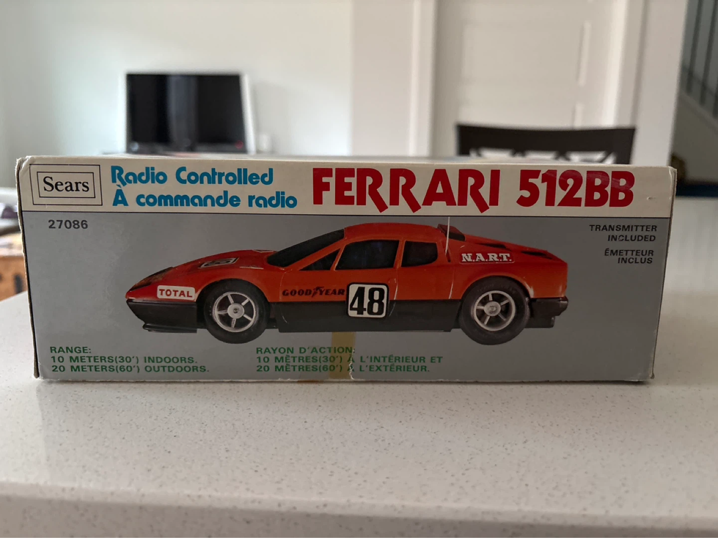 Sears Radio Controlled Ferrari 512BB Toy Car - photo 4