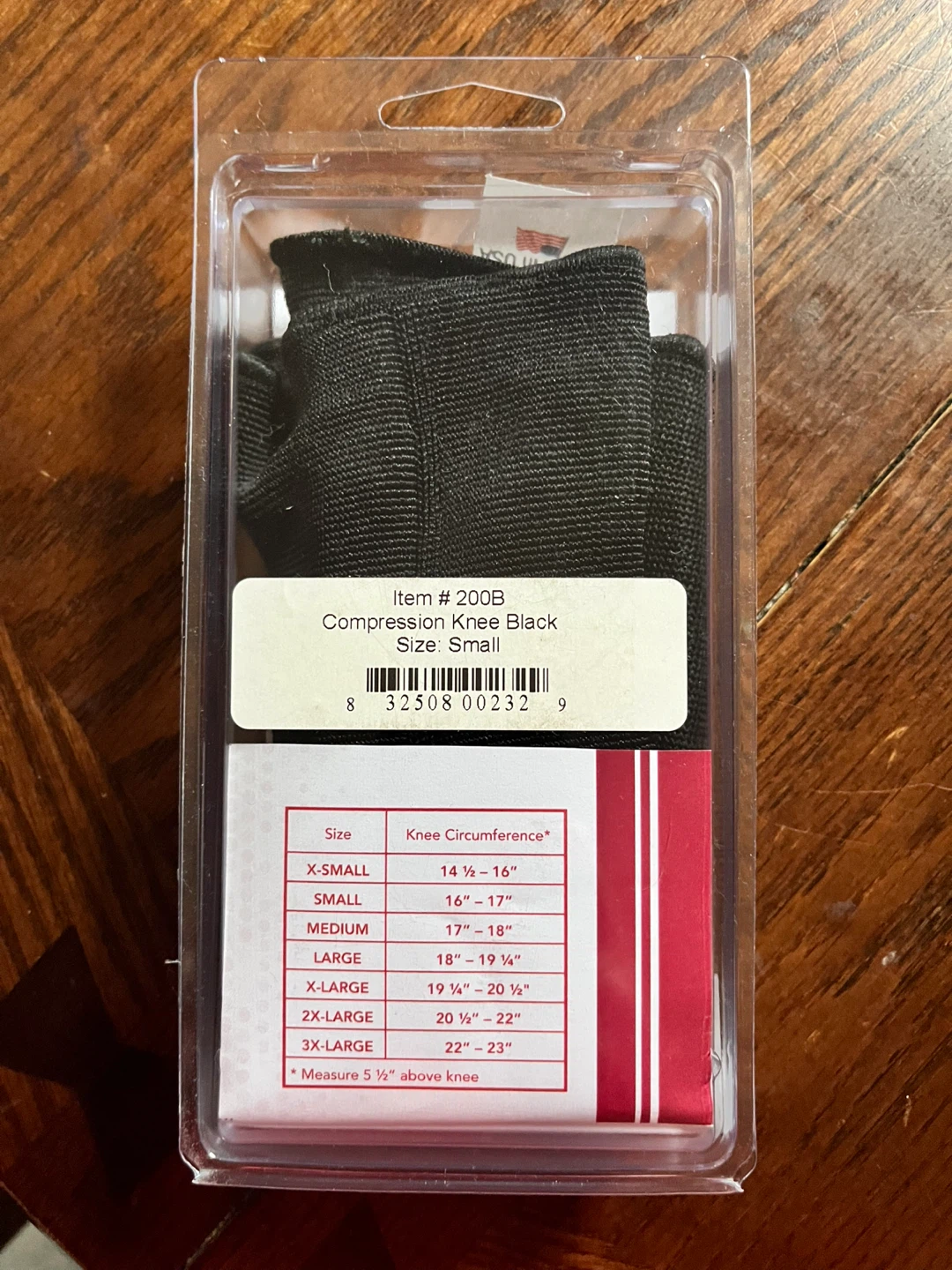 MKO Compression knee Brace - Size Small - photo 2