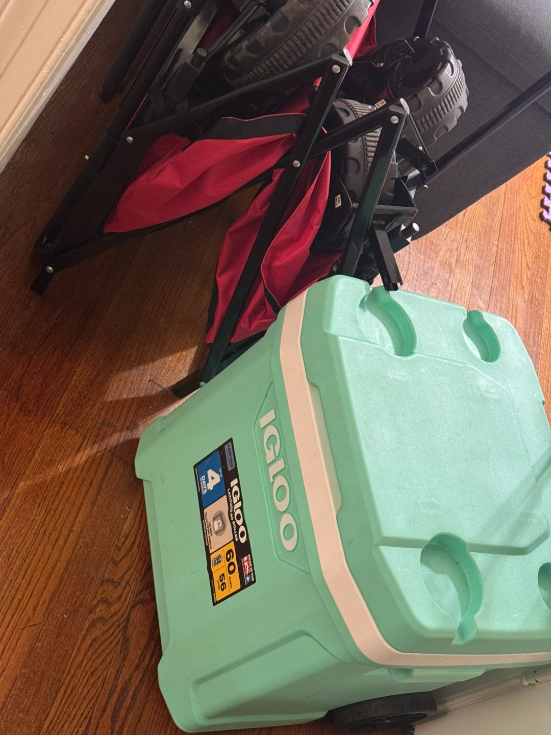 Igloo Latitude 60qt Rolling Cooler - Mint