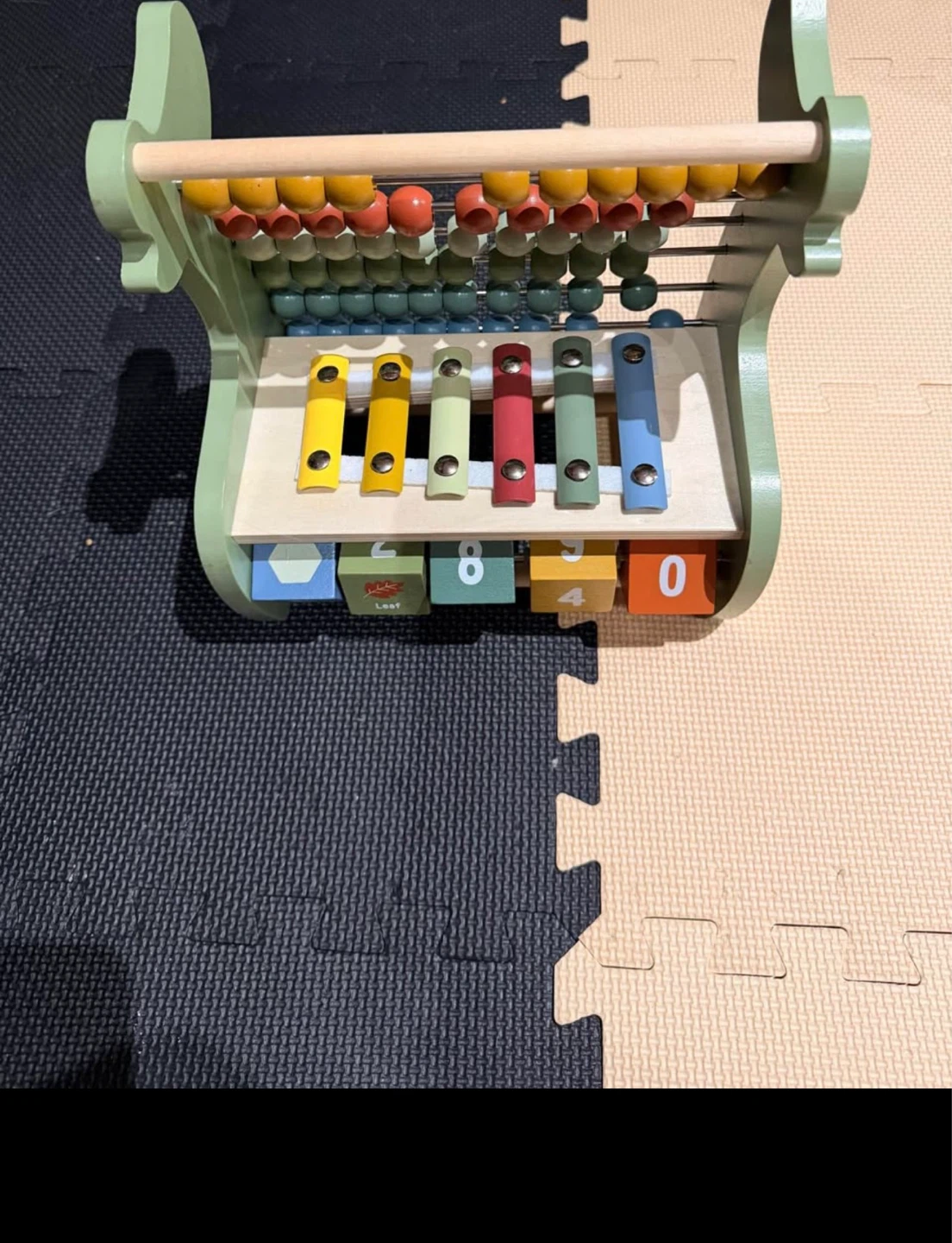Wooden Abacus and Xylophone Toy