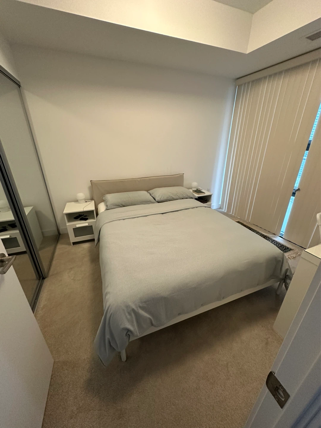 Queen Bed with Accessories