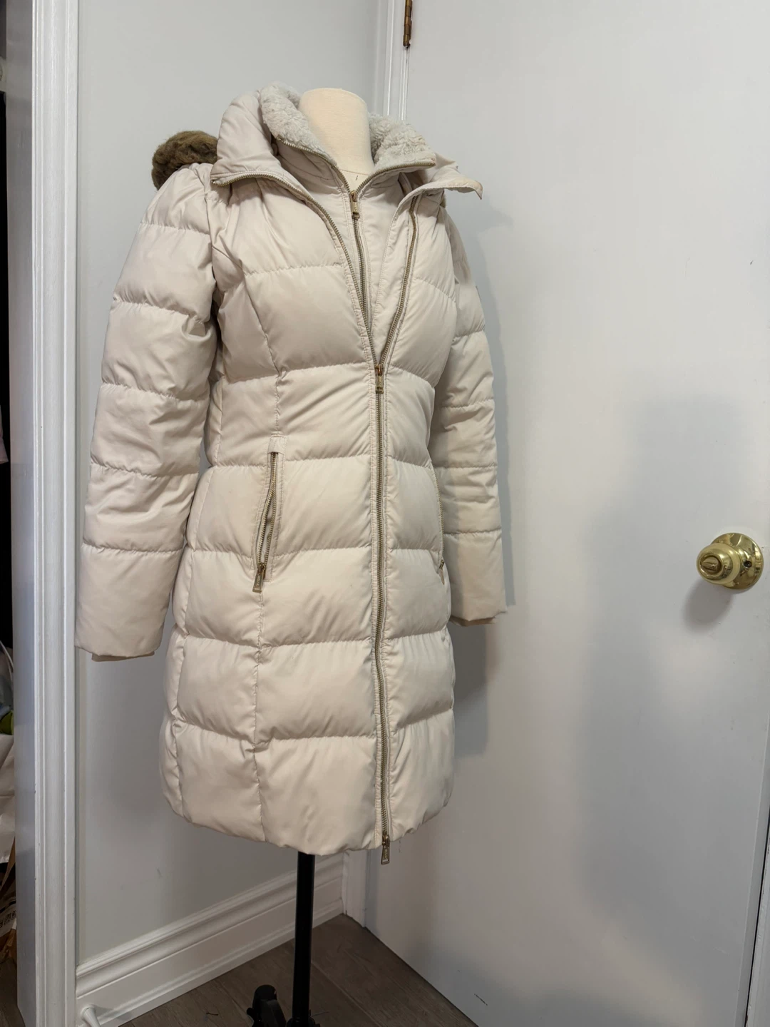 Guess Puffer Coat with Hood