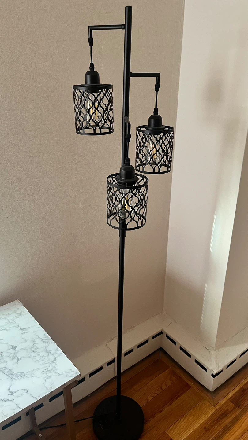Black Floor Light