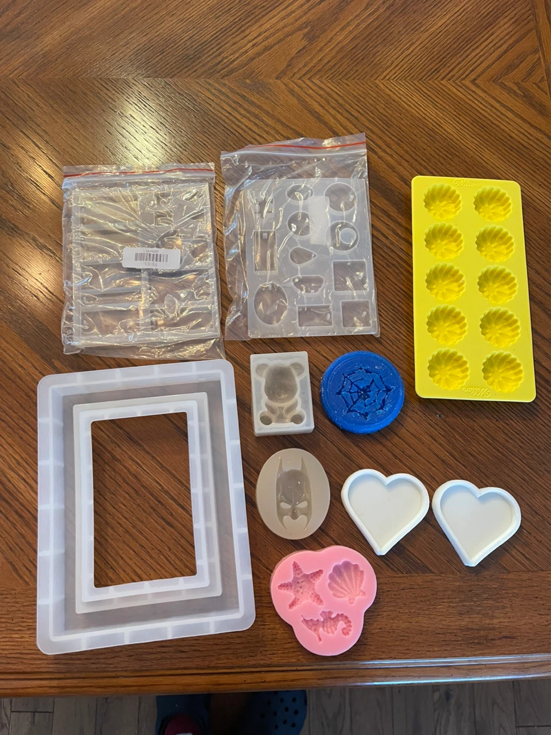 Assorted Resin Molds for Crafts