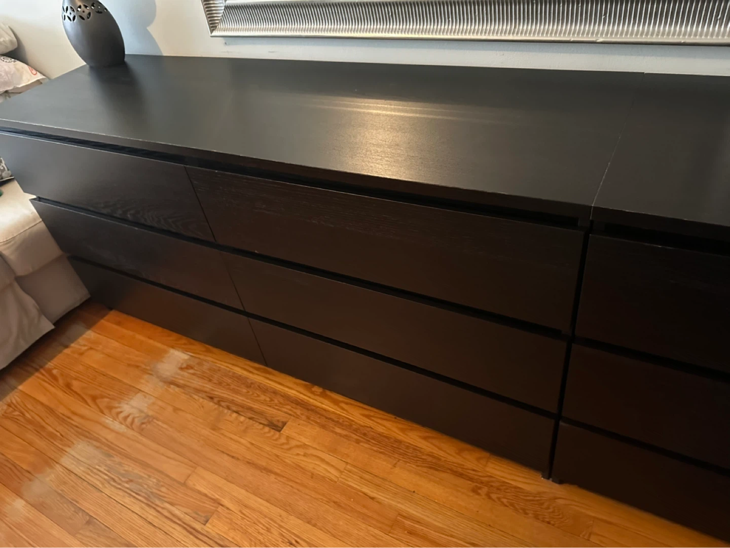 Dark Brown 6-Drawer Dresser