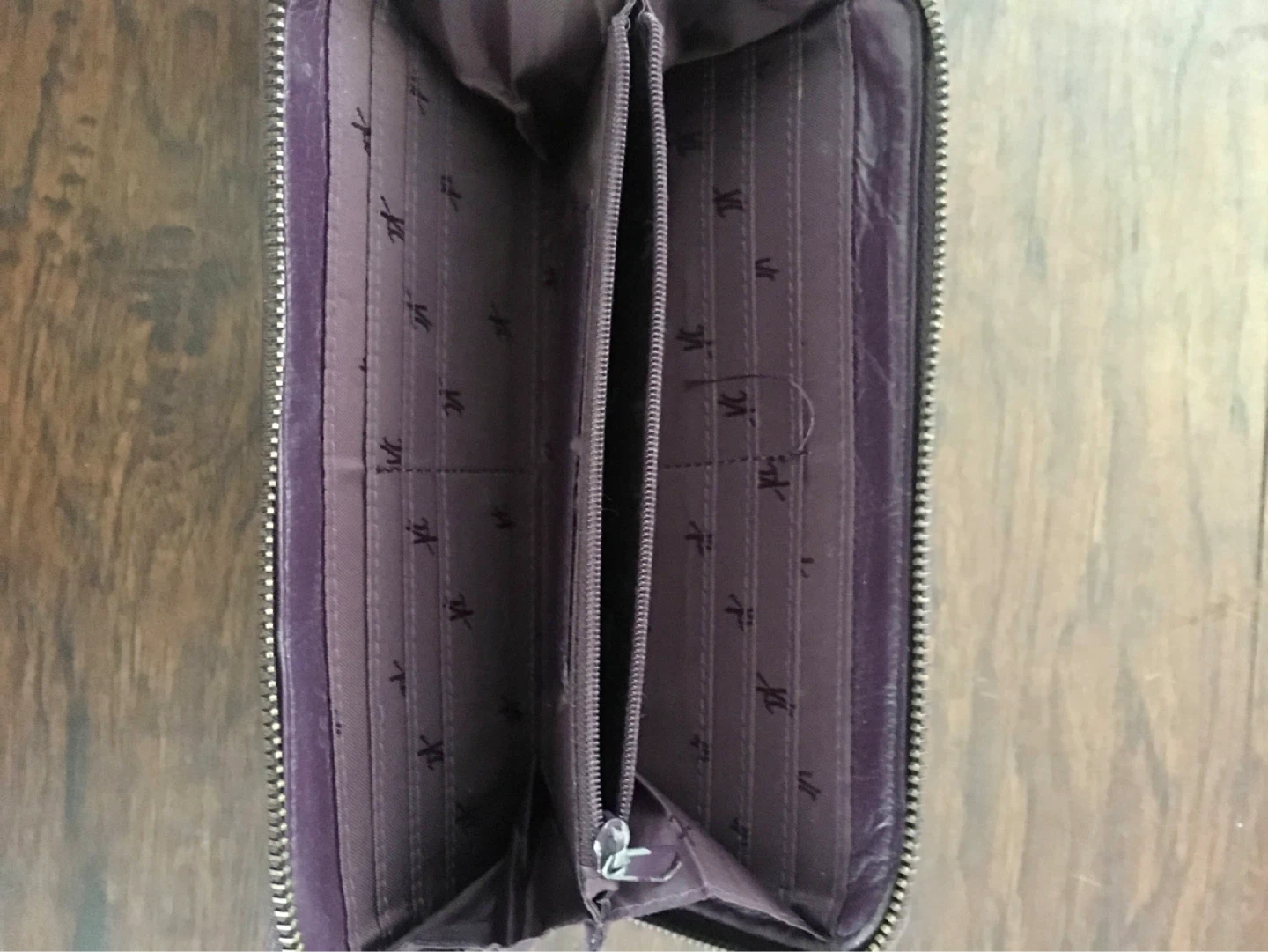 Kenneth Cole Purple Zip-Around Wallet - photo 2