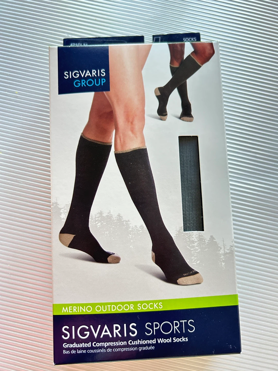 Sigvaris Group Graduated Compression Socks - Light Grey - photo 2