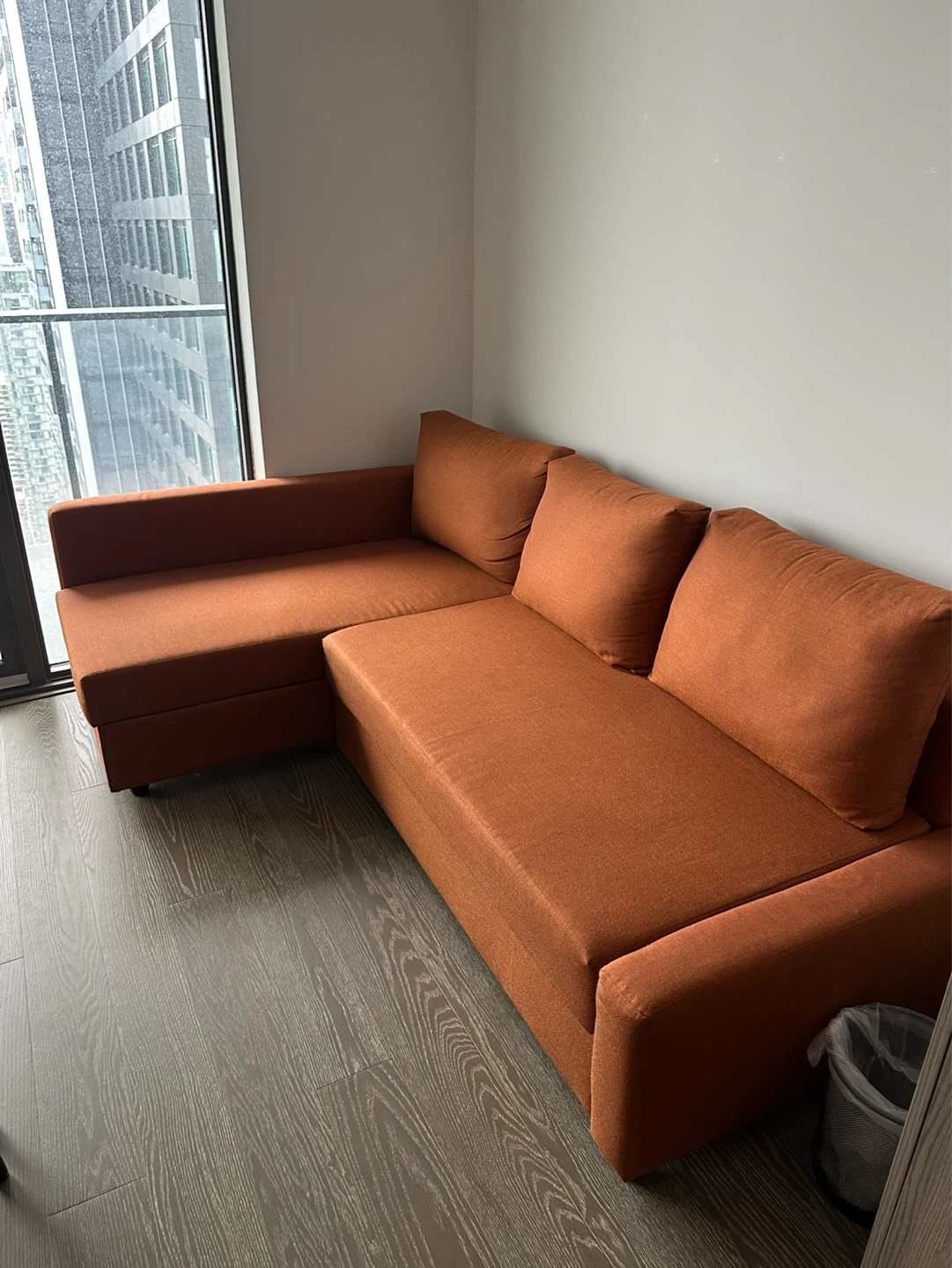 Orange Sofa Bed